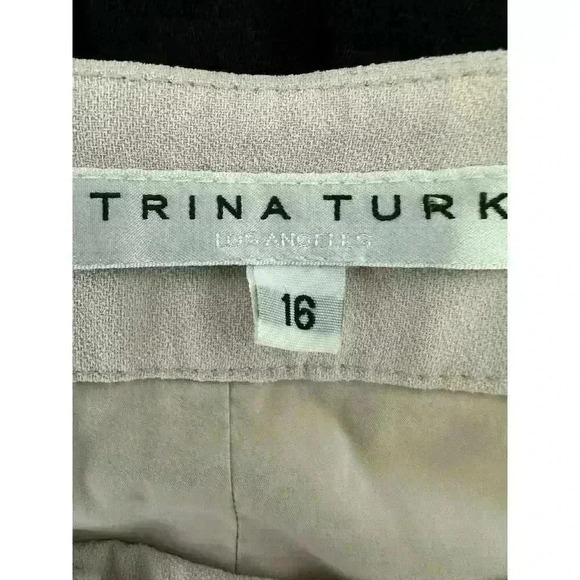 TRINA TURK VALERA Fully Lined Dress Shorts in Blush Pink Size 16 - Picture 9 of 10